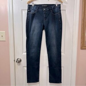 Rock & Republic Women's Jeans Denim Stretch Straight Leg Size 14